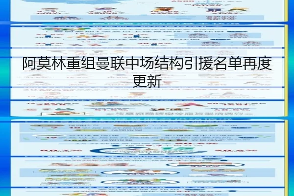阿莫林重组曼联中场结构引援名单再度更新